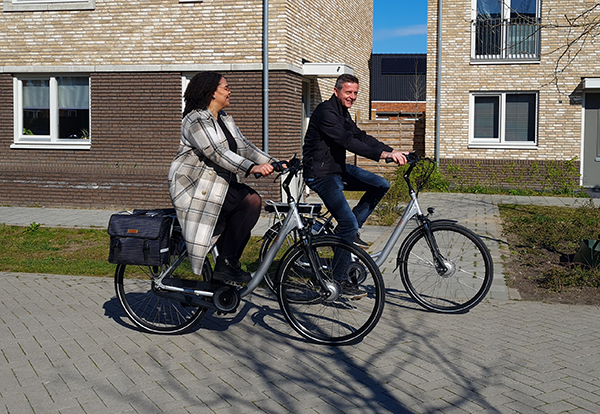 hoekpunt kust Blij Service bij Freebike